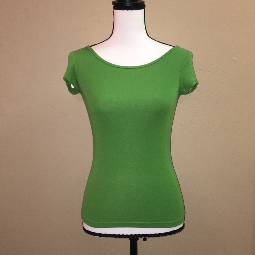Lovely Scoop Back Tee